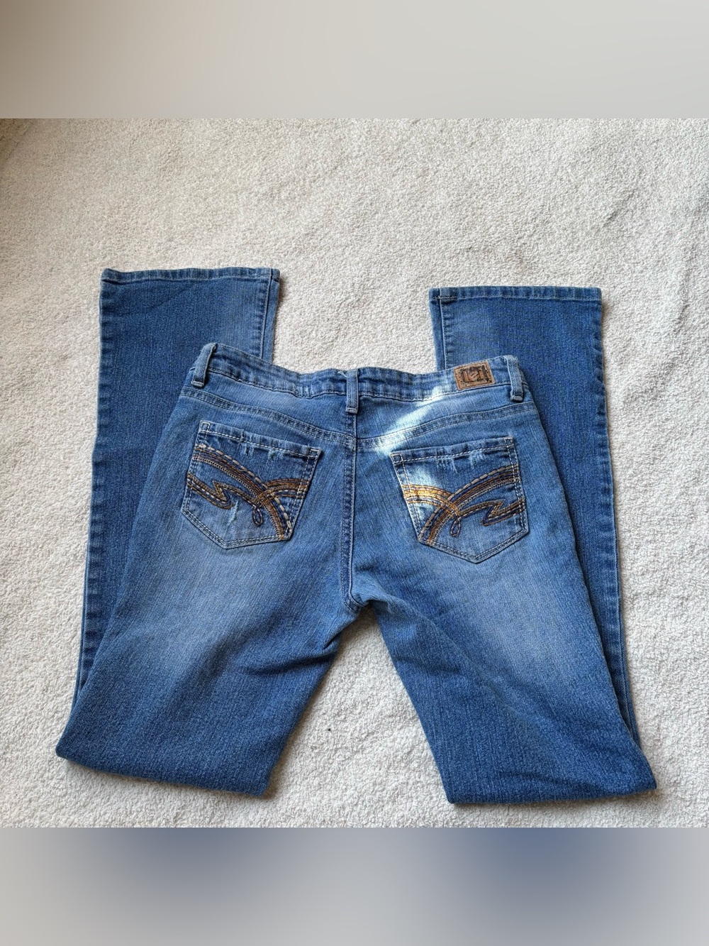 Vintage Y2K low rise bootcut jeans l.e.i. Size 3
